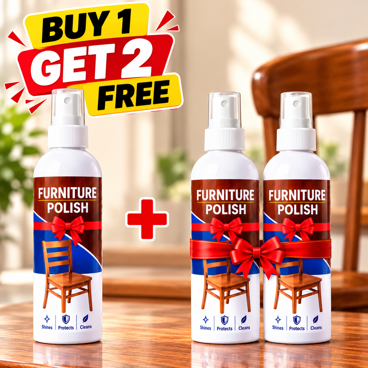 Trendzen Furniture Polish & Shine – Buy 1 Get 2 Free
