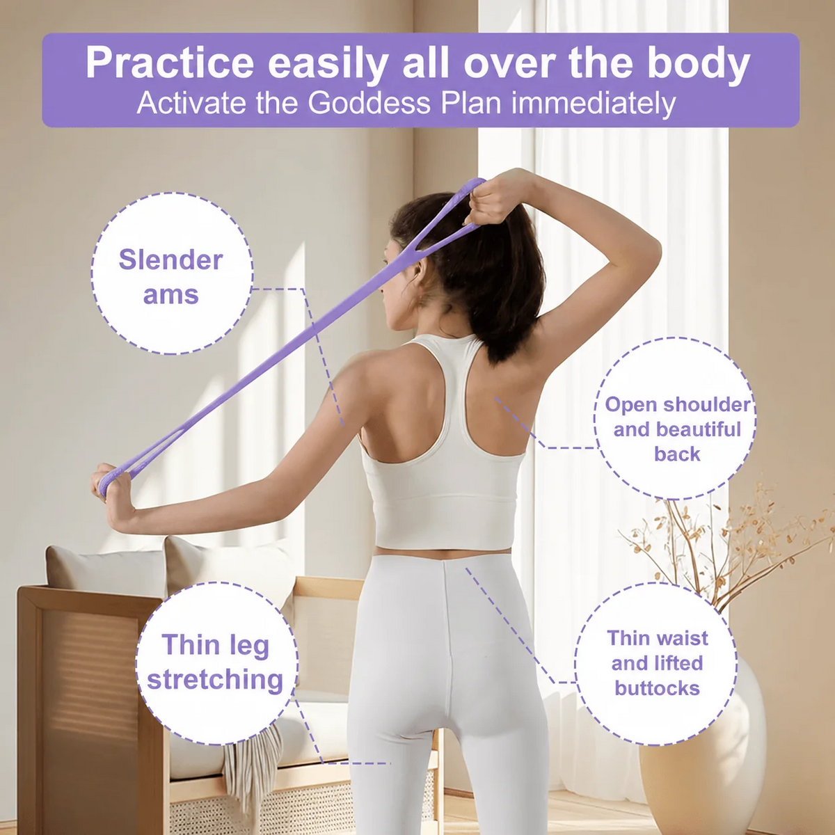 Trendzen Figure 8 Resistance Band (5- 7 Kg)