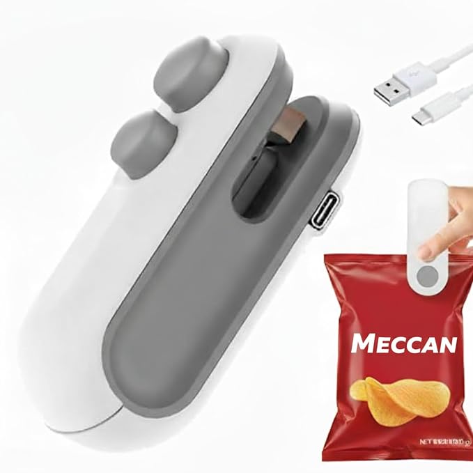 MagicSeal 2-in-1 Rechargeable Bag Sealer & Cutter – Buy 1 Get 1 Free