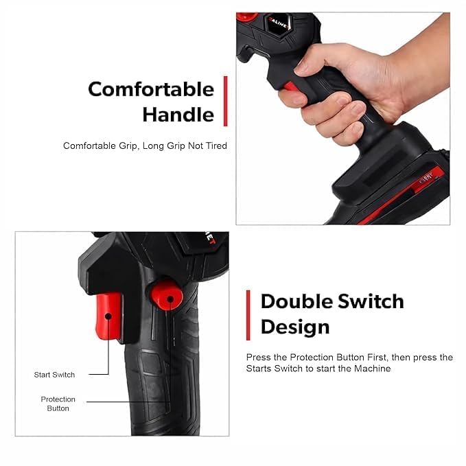 Electric Cordless Chainsaw – Powerful & Portable Wood Cutter