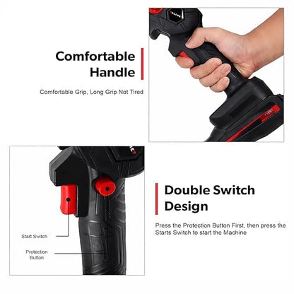 Electric Cordless Chainsaw – Powerful & Portable Wood Cutter