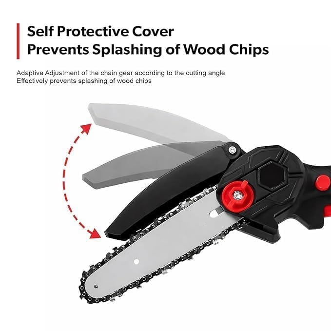 Electric Cordless Chainsaw – Powerful & Portable Wood Cutter