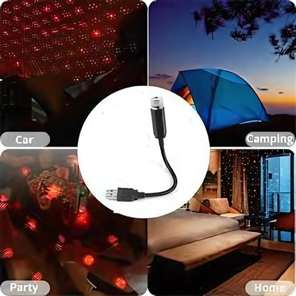 LuxuryLight USB Powered Laser Light with LED