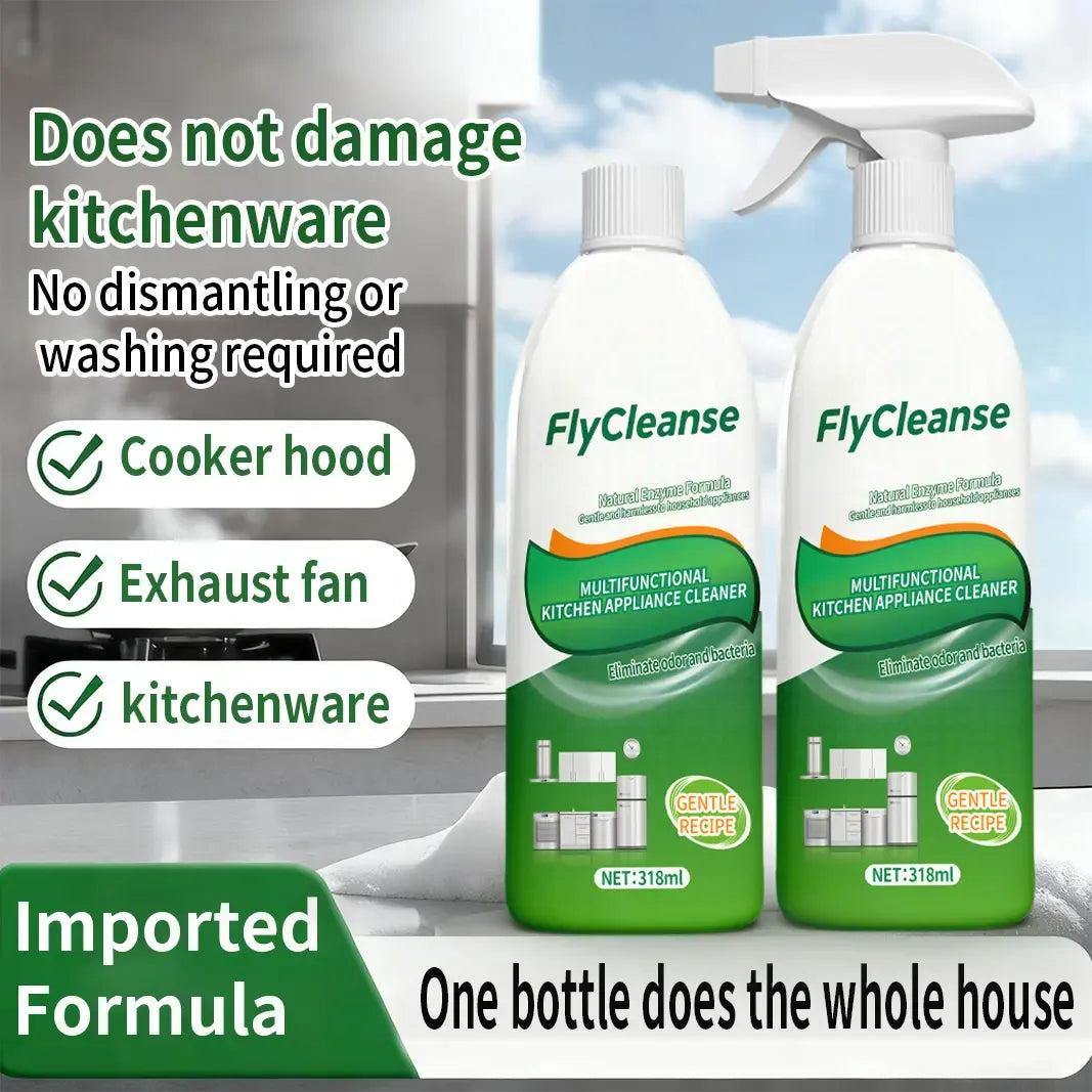 Fly Cleanse Multi-Purpose Kitchen Grease Cleaner - BUY ONE GET ONE FREE