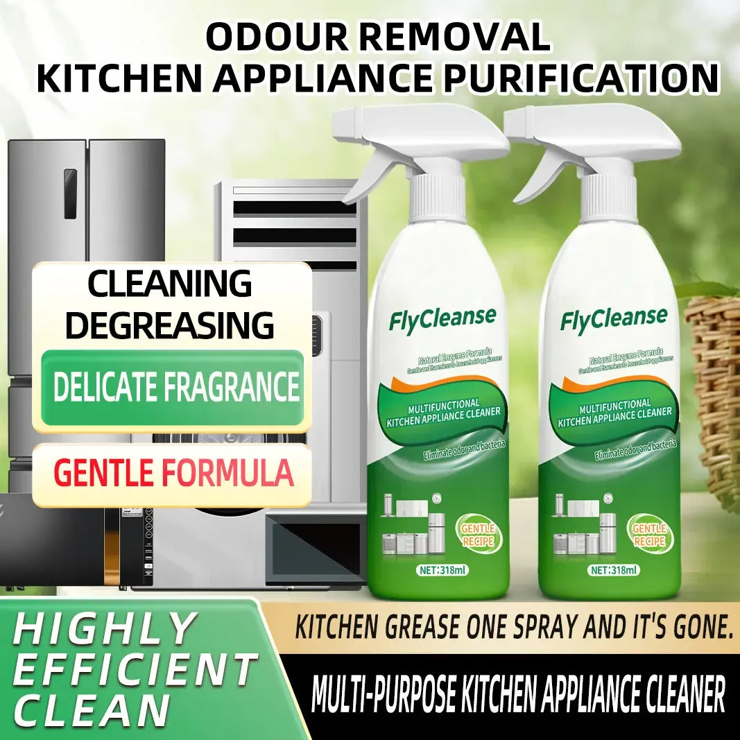 Fly Cleanse Multi-Purpose Kitchen Grease Cleaner - BUY ONE GET ONE FREE