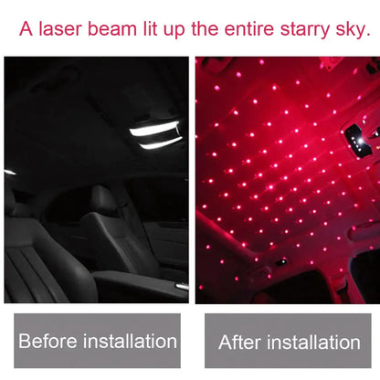 LuxuryLight USB Powered Laser Light with LED