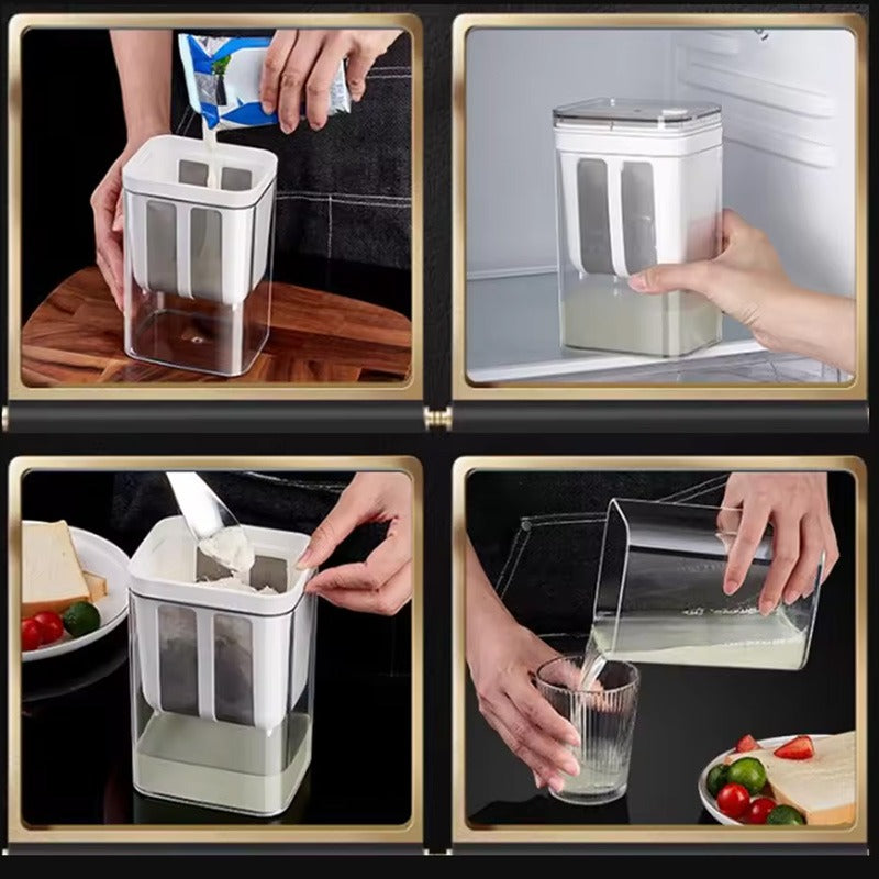 Multi-Purpose 1100ML Greek Yogurt Maker and Beverage Strainer