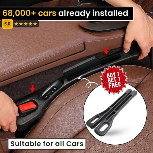 Car Seat Gap Stopper - No More Dropping Phones & Keys ( Buy 1 Get 1 FREE  )
