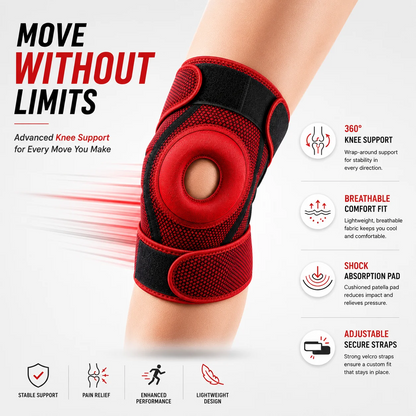 Trendzen 360° Silicone Knee Support (Free size) – Buy 1 Get 1 Free
