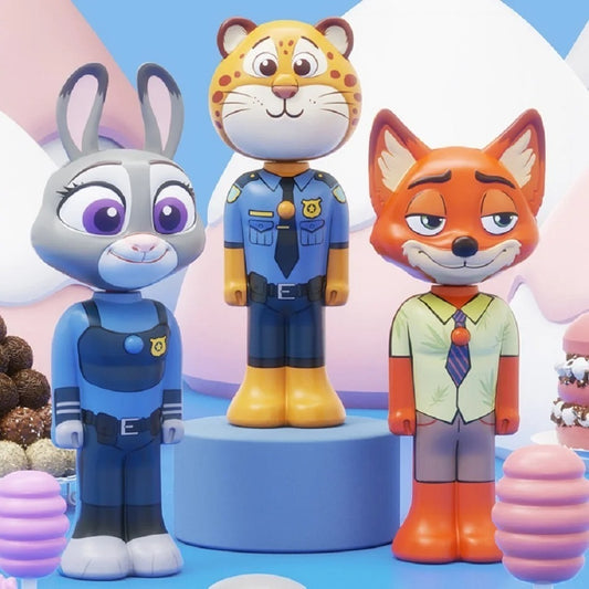 Zootopia Character Kids Toothbrush | Pack of two - (Claw Hauser and Judy Hopps)